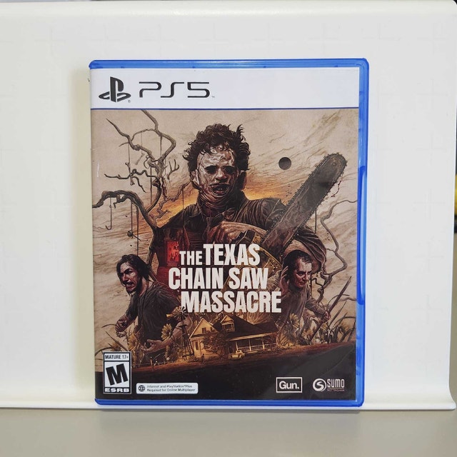 PS5 The Texas Chain Saw Massacre Case + Mint Disc Video Games