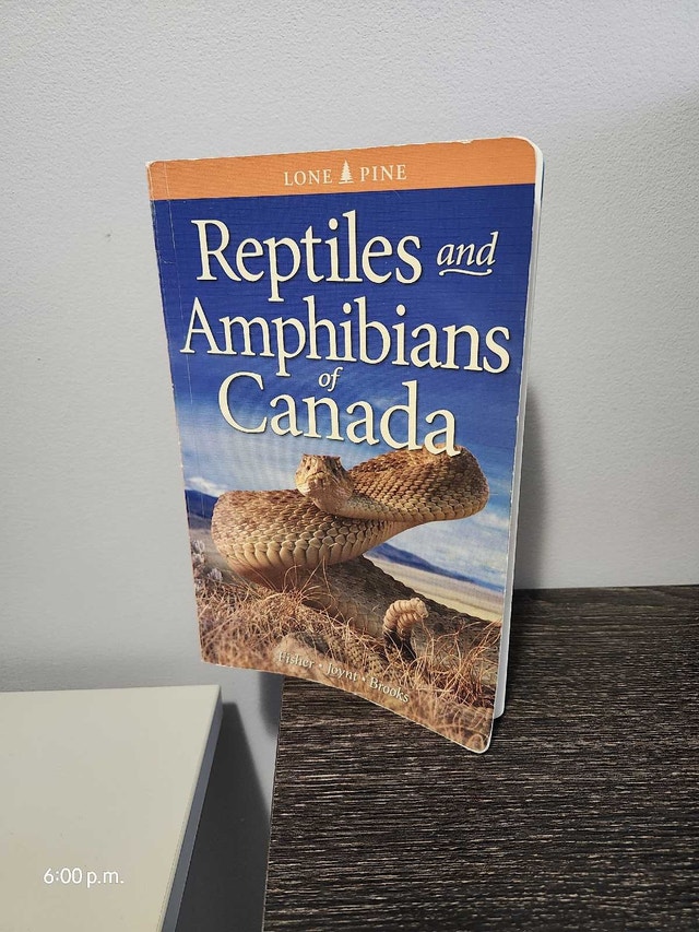 Reptiles and Amphibians of Canada Book