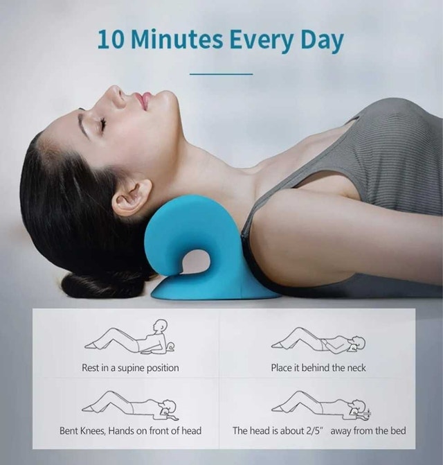 RESTCLOUD Neck Shoulder Relaxer Cervical Traction Device NEW - photo 4