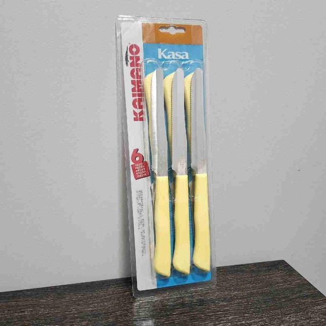 Kasa Kaimano Inox 6 Italian Table Knives