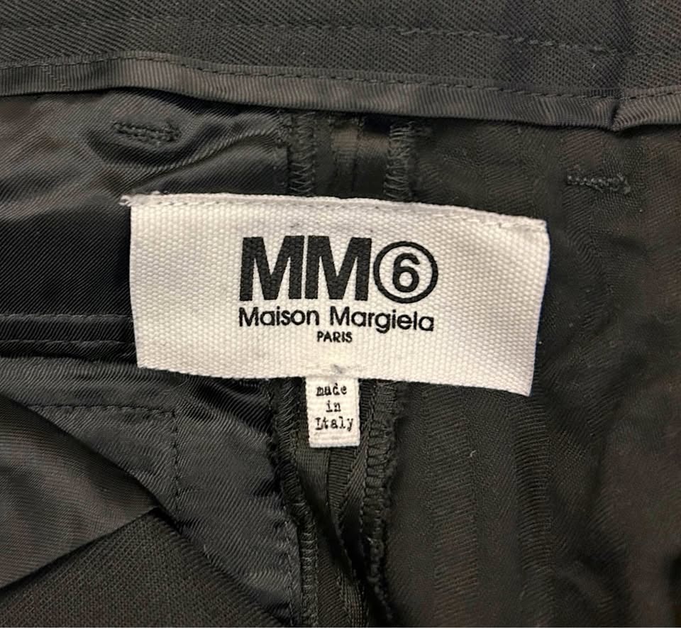 Black trousers Mm6 Margiela