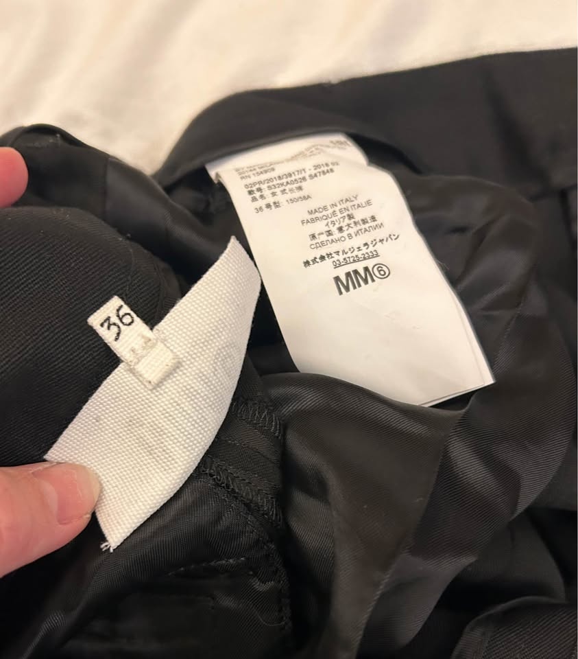 Black trousers Mm6 Margiela - photo 2