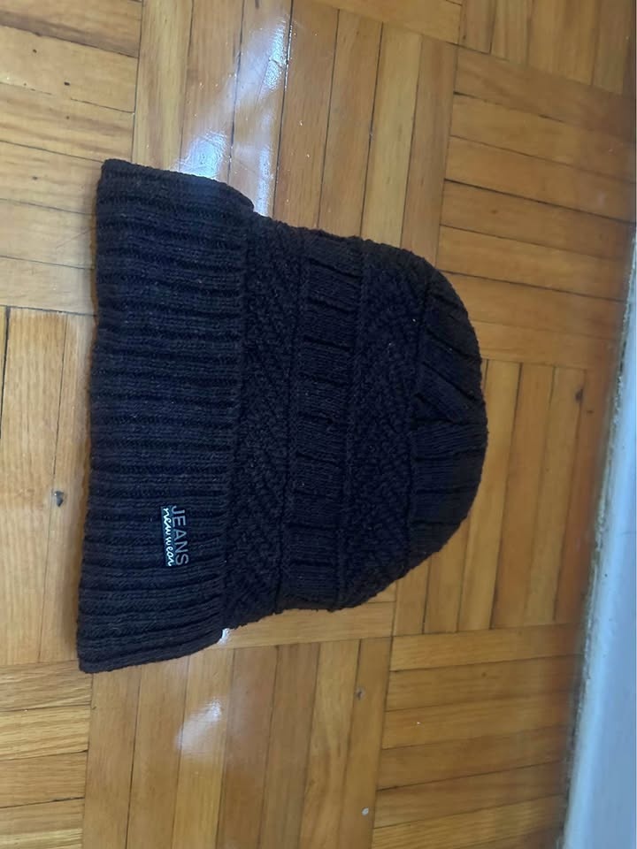 Brown warm hat