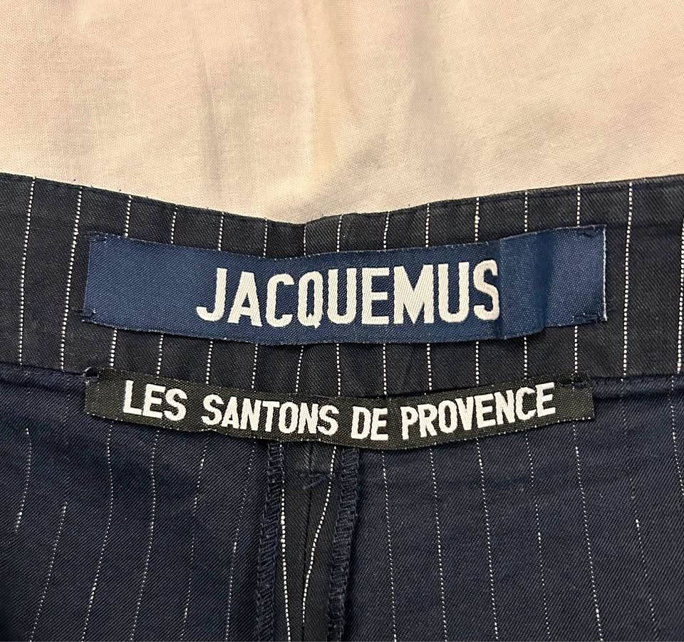Jacquemus wide leg linen trousers