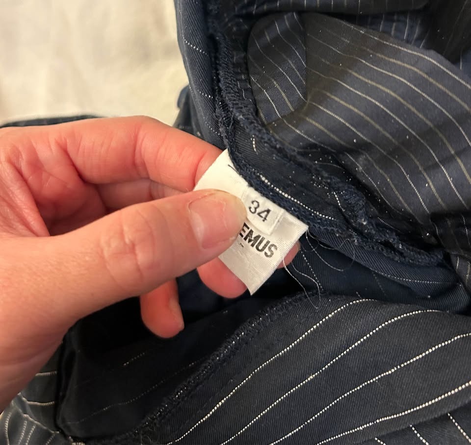 Jacquemus wide leg linen trousers - photo 2