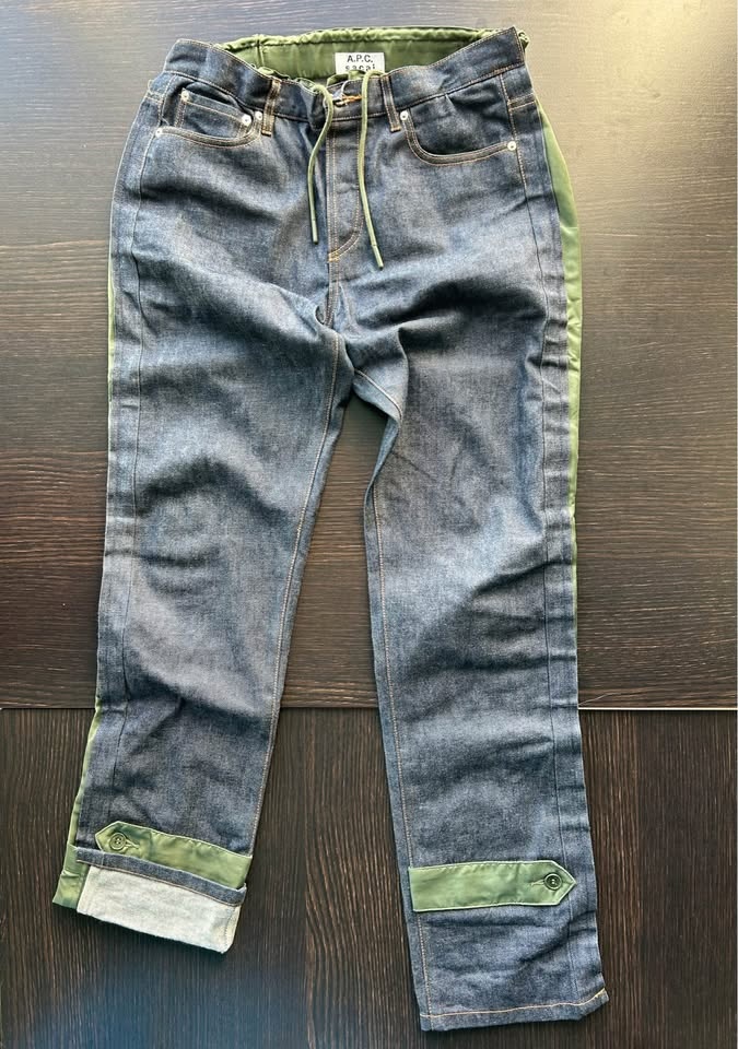 Men’s SACAI x APC JEAN JACKET PANT SET - photo 4