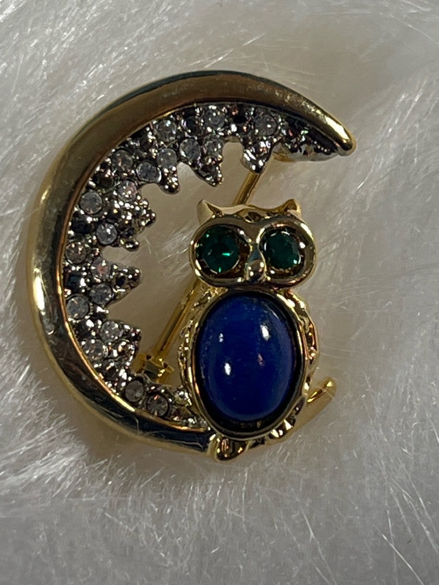 Owl Brooch