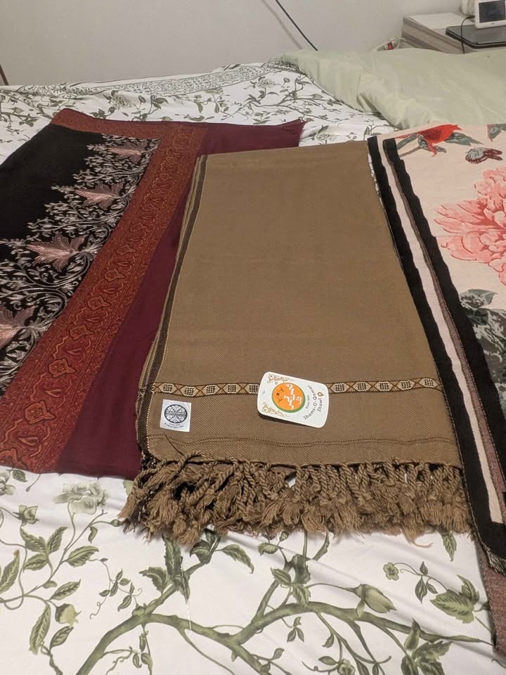 Men and women's  winter  pashmina shawl - photo 2