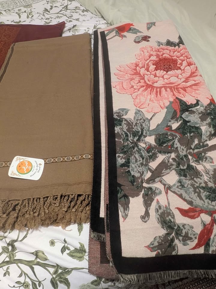 Men and women's  winter  pashmina shawl - photo 5