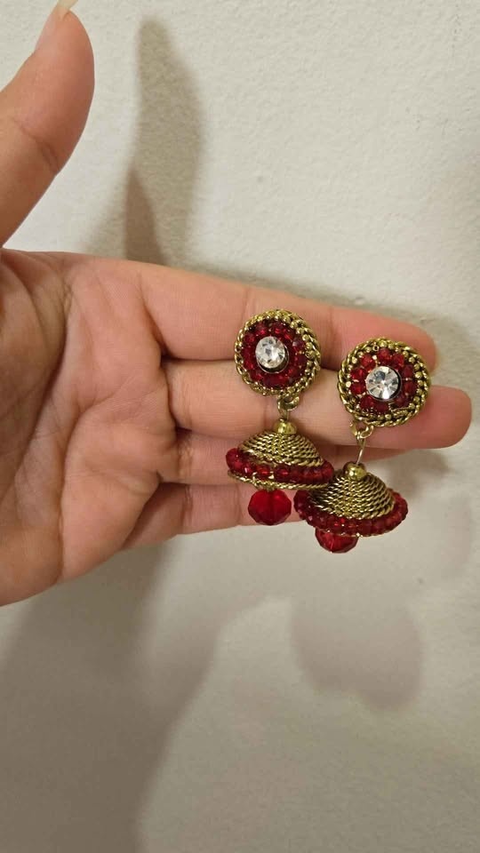 Indian Woman earrings