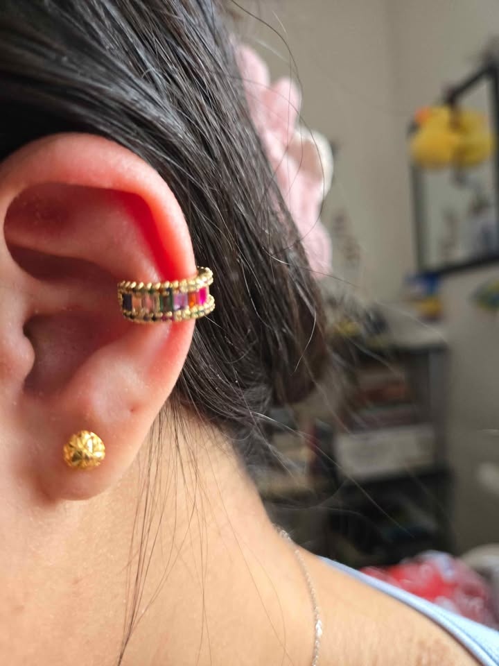 Multicolored Ear cuff - photo 2
