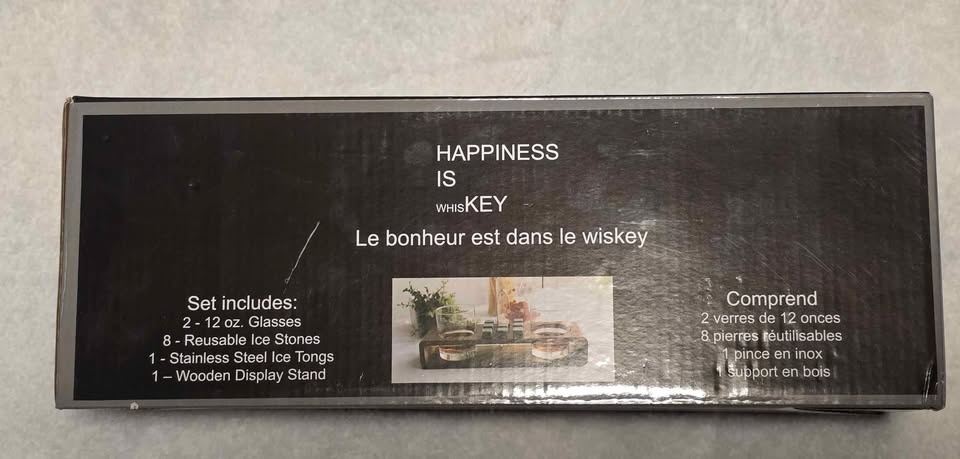 Whiskey Gift Set (Happiness is whisKey) - photo 2