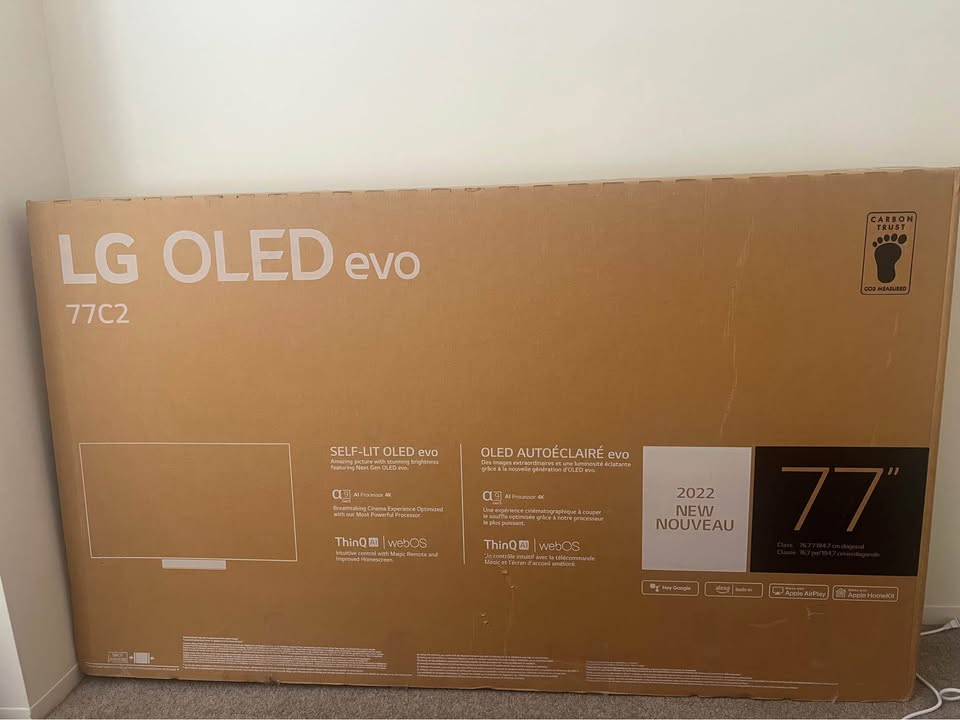 77” LG Oled Smart TV - photo 3