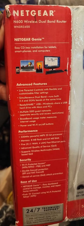 Netgear N600 wireless dual band router - photo 5