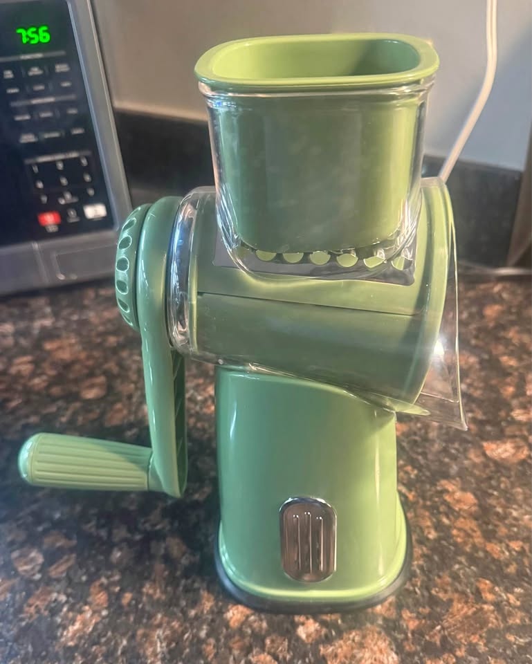 Rotary Cheese Grater with 5 Blades