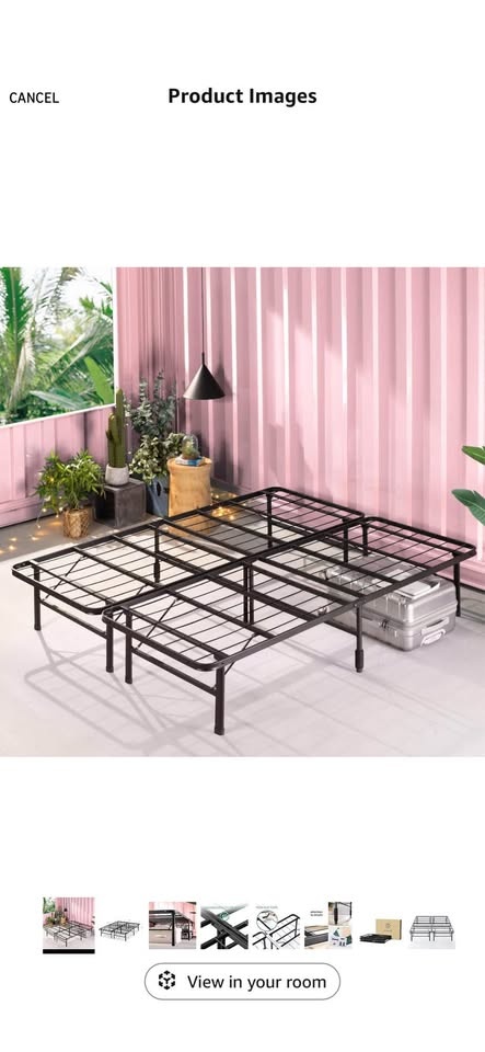Full Size Metal Platform Bed Frame - Zinus SmartBase - photo 3
