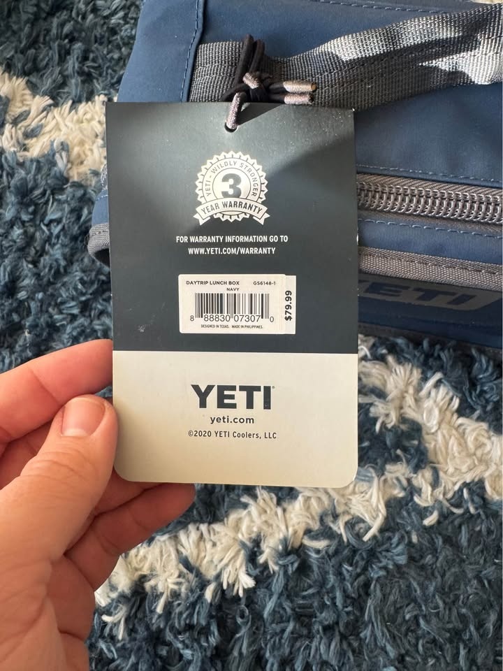 Yeti Daytrip Lunch Box / Soft Cooler - Navy - Brand New - photo 5