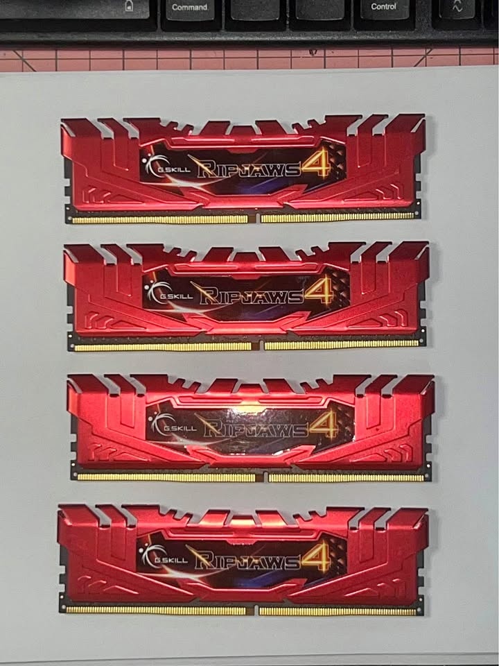16GB DDR4 RAM (4x4GB) G.Skill Ripjaws – $50