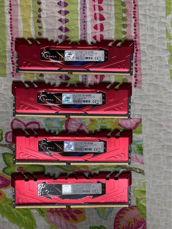 16GB DDR4 RAM (4x4GB) G.Skill Ripjaws – $50 - photo 3