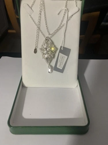 Silver MM Brands Swarovski Necklace - photo 2