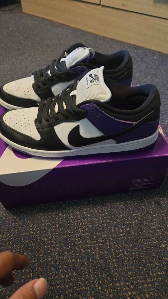 Nike Dunk Low SB Court Purple - photo 3