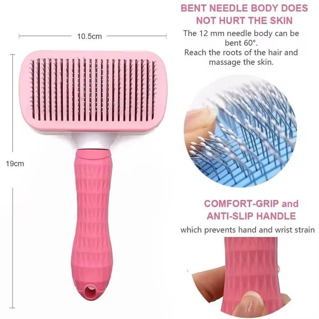 Dog, Cat Brush, Pet Brush for Long and Short Hair, Pet Grooming - photo 5