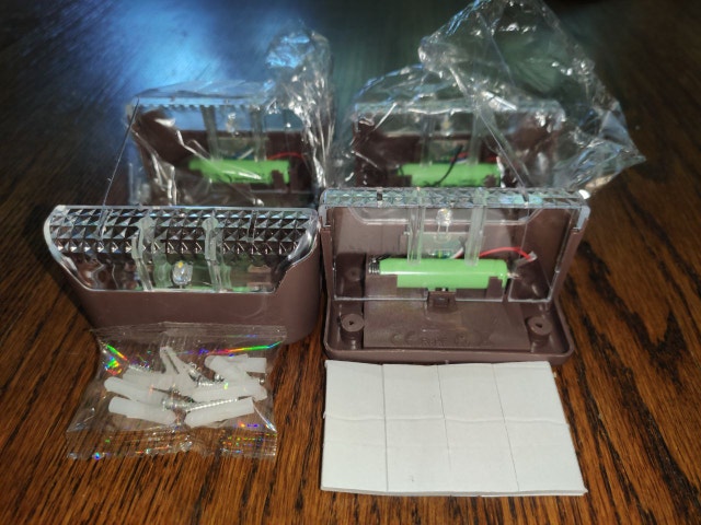 Set of 4 Solar Step & Fence Lights - photo 2