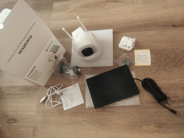 NEW Funovation Solar Security Camera – 2K/3MP Wireless Outdoor - photo 3