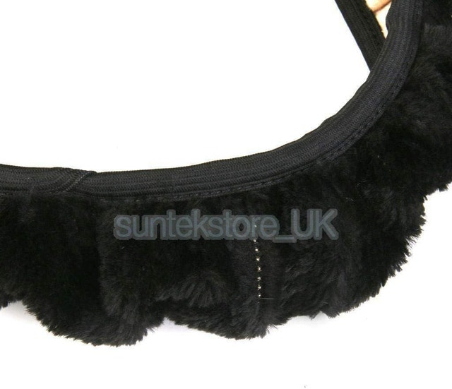 Soft Plush Winter Steering Wheel Cover - photo 5