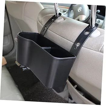 Car Headrest Seat Back Organizer Cup Holder, Drink Pocket Tray