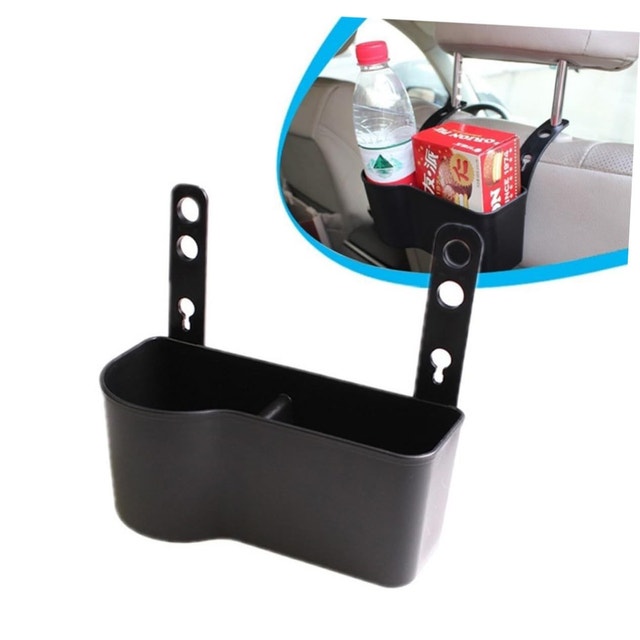 Car Headrest Seat Back Organizer Cup Holder, Drink Pocket Tray - photo 5