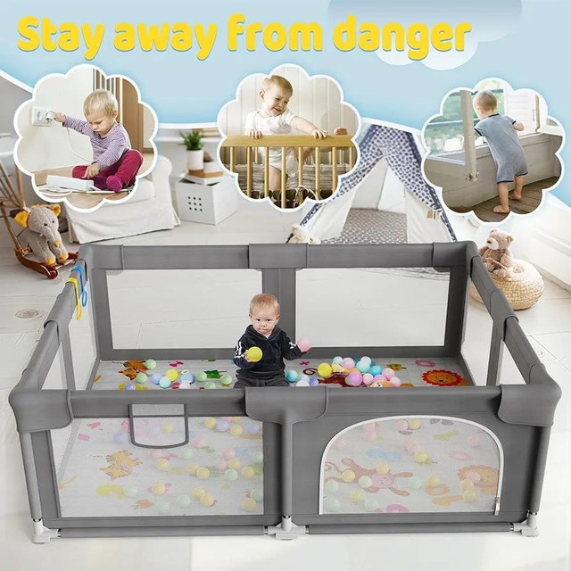 Extra Large Baby Playpen 71×59x28inch - photo 5