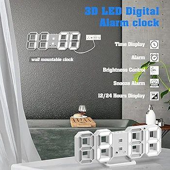 NEW Digital LED Wall Clock 24/12 - photo 5