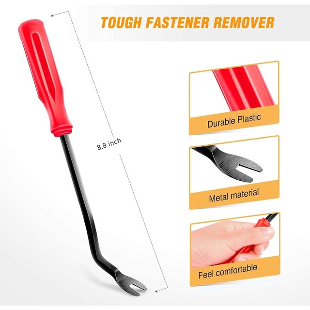 240 Retainer clips+5 fastener Remover Car Plastic Rivets Fastene - photo 5