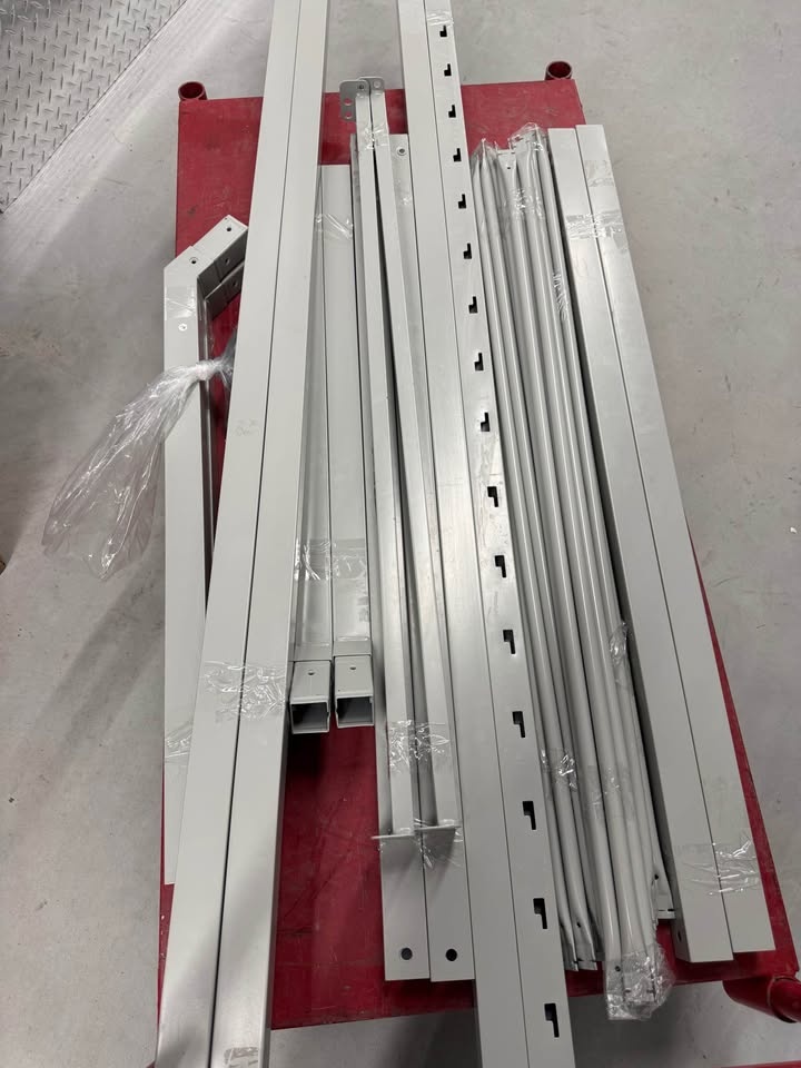 House floor bed with slats - grey - photo 3