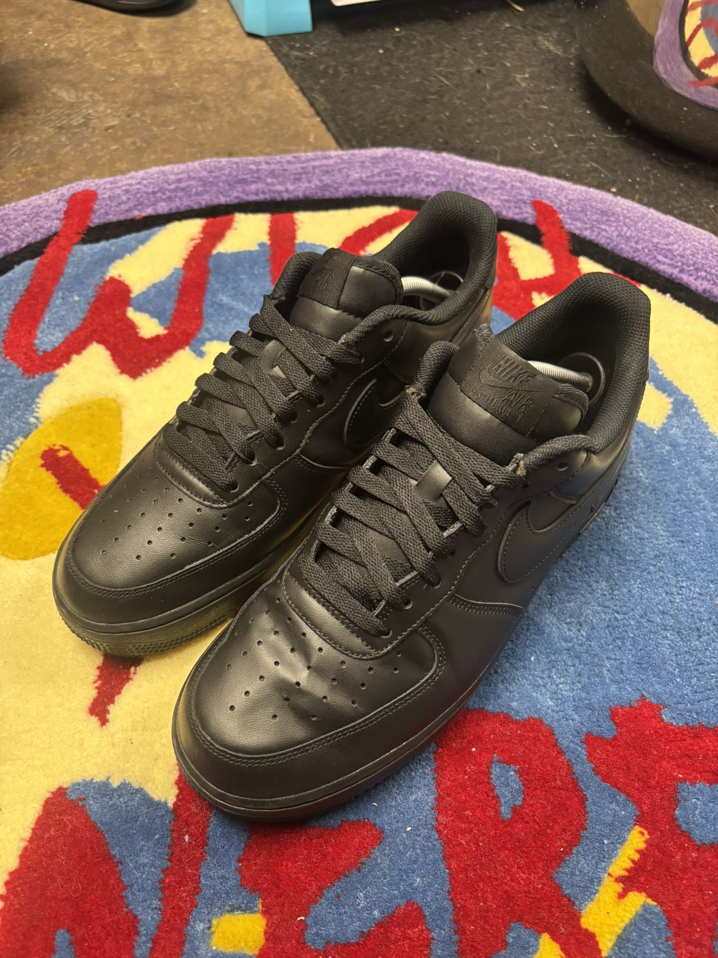 Nike Air Force 1 Low Triple Black - photo 2