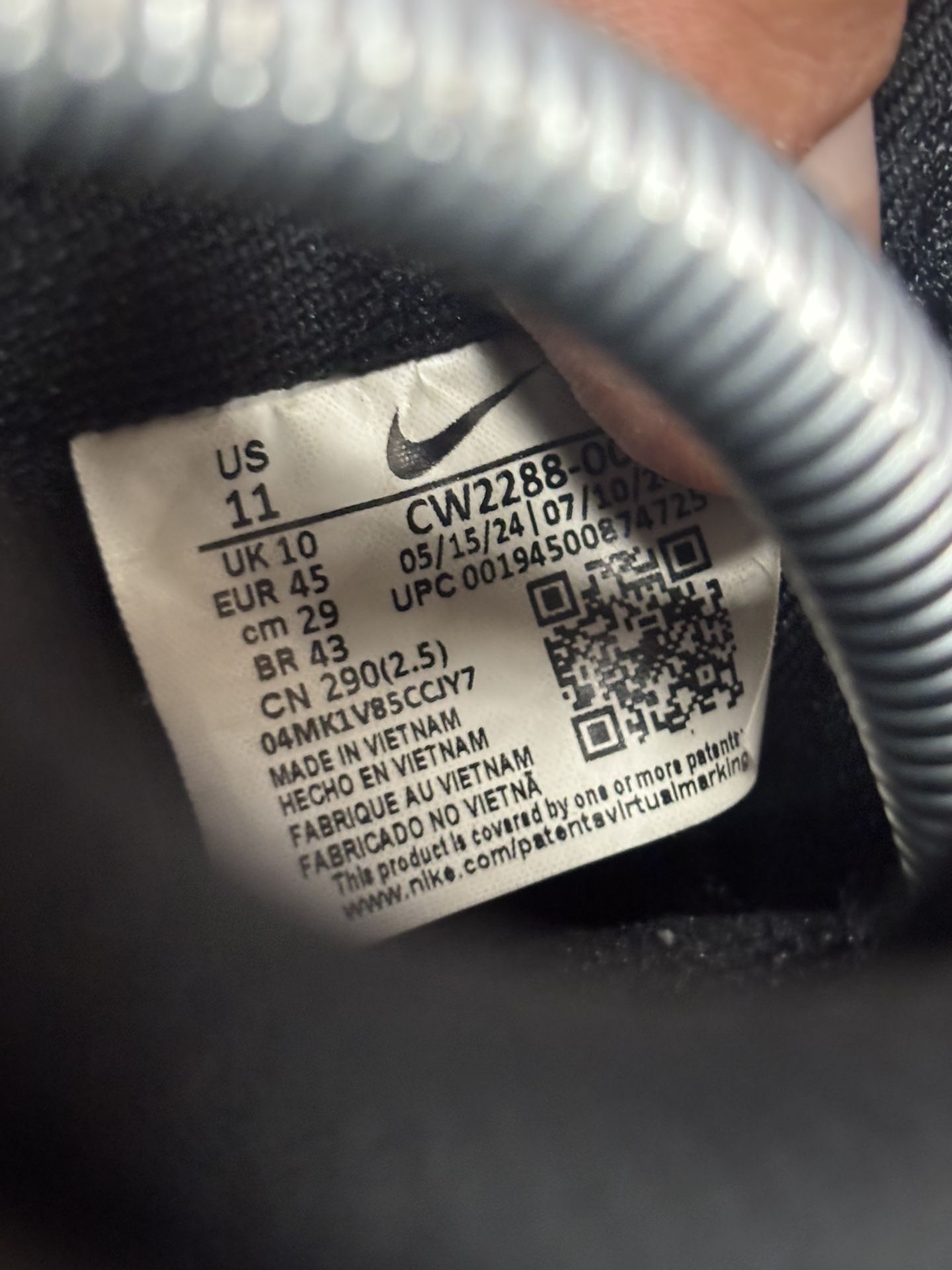 Nike Air Force 1 Low Triple Black - photo 5