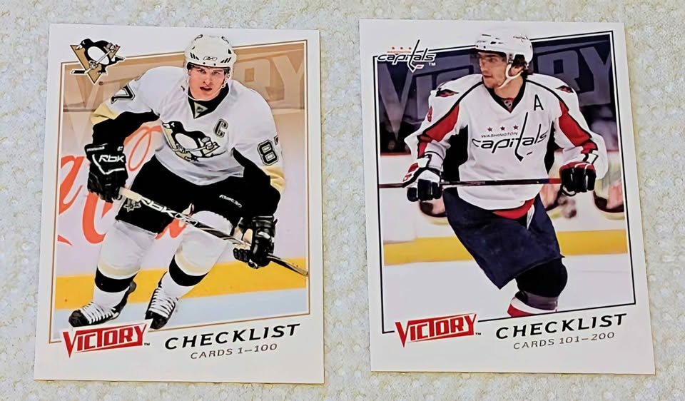 Upper Deck Victory 2008/09 Hockey Cards