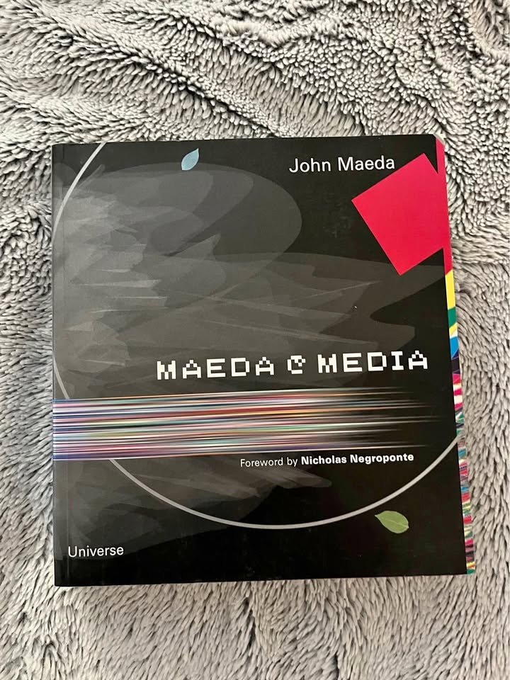 Maeda & Media graphic design book