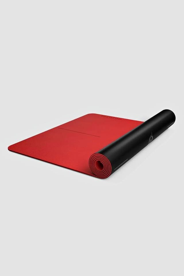 Peloton Reversible Workout Mat (Red/Black)