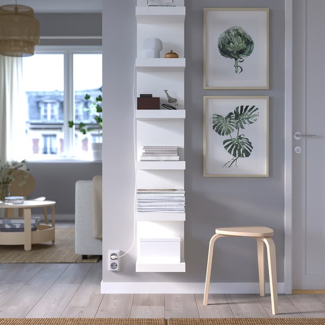 Ikea LACK Wall Shelf Unit, White - photo 4