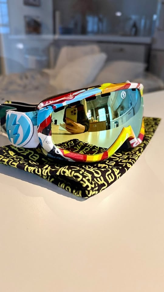 Electric Ski / Snowboard Goggles — Mirrored Lens