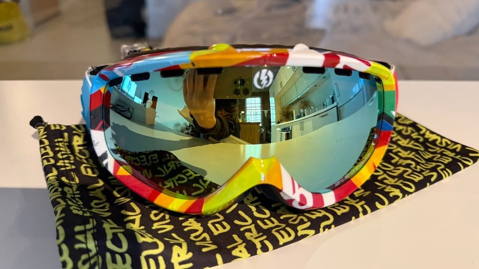 Electric Ski / Snowboard Goggles — Mirrored Lens - photo 3