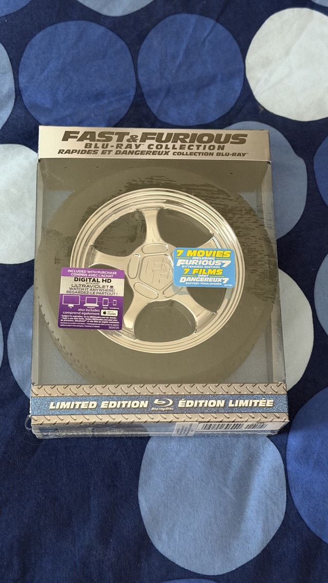 Fast and Furious 1-7 Blu-Ray Collection