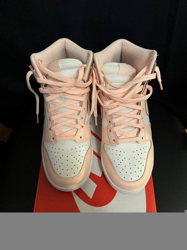 Nike Dunk High Sail Crimson Tint 7.5 - photo 2