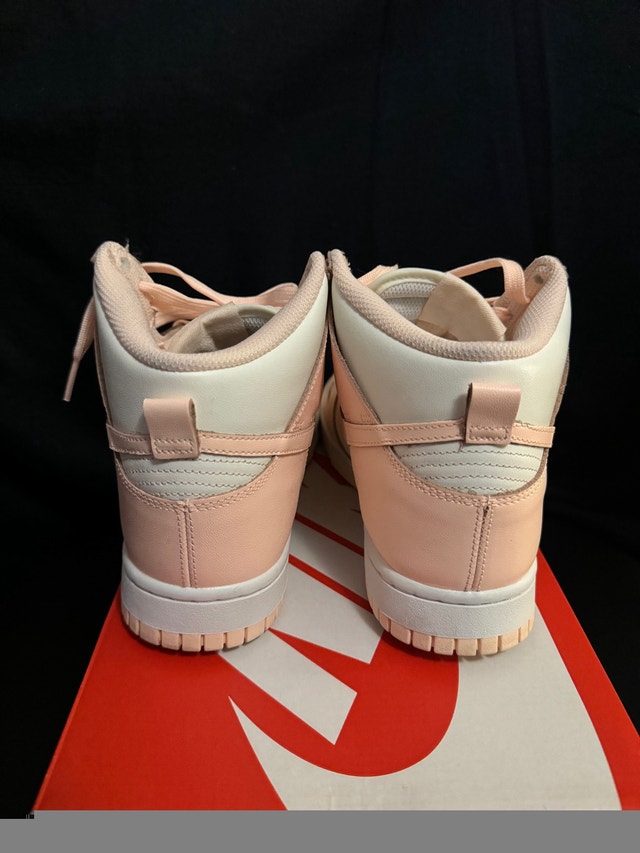 Nike Dunk High Sail Crimson Tint 7.5 - photo 5