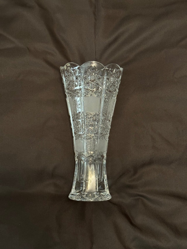 Vintage Bohemia Crystal Vase