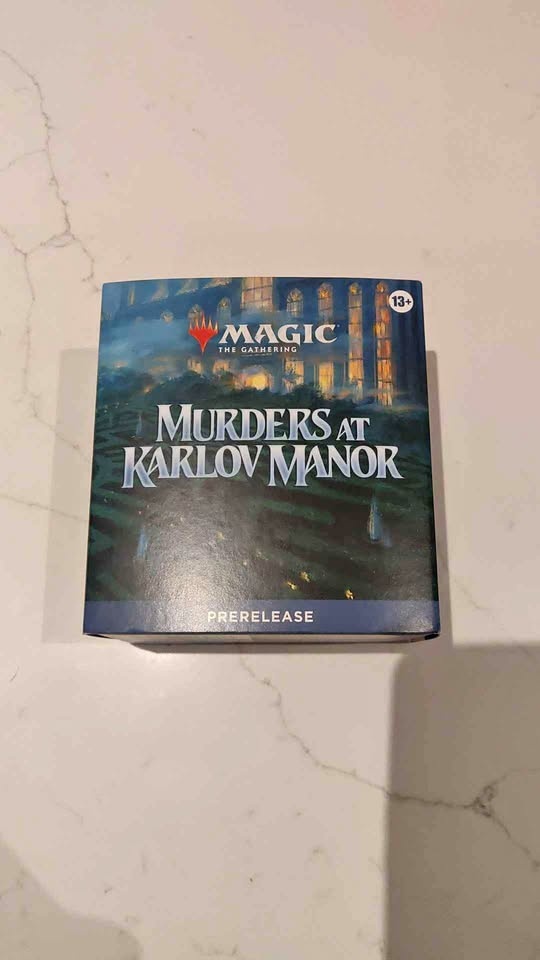 MTG Sealed Prerelease Box Murders at Karlov Manor