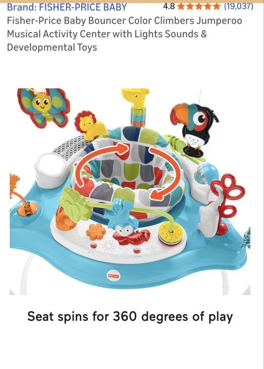 Fisher Price Jumperoo - photo 3