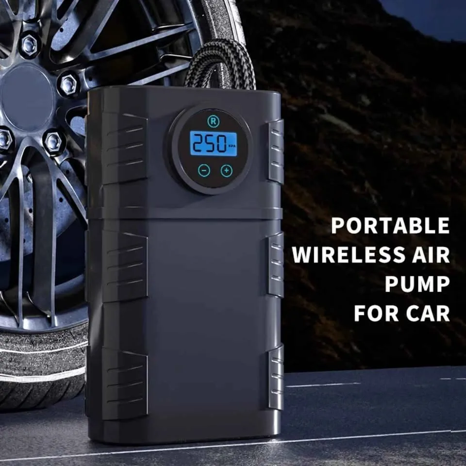 Car tire air compressor, Car tire inflator, 150 PSI, NEW 💯 image indicator(3)